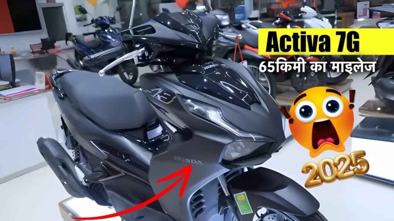 Honda Activa 7G 2025 – 70 kmpl Mileage & Smart Features at Just ₹7,500 EMI Start!